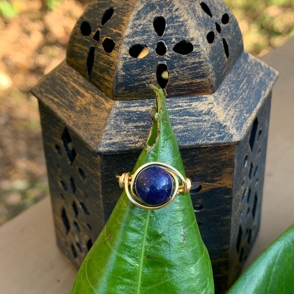 Jewelry - COPY - Handmade lapis lazuli ring